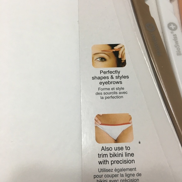 Two (2) Packs BioSwiss Eyebrow/Bikini Razors - Picture 3 of 8